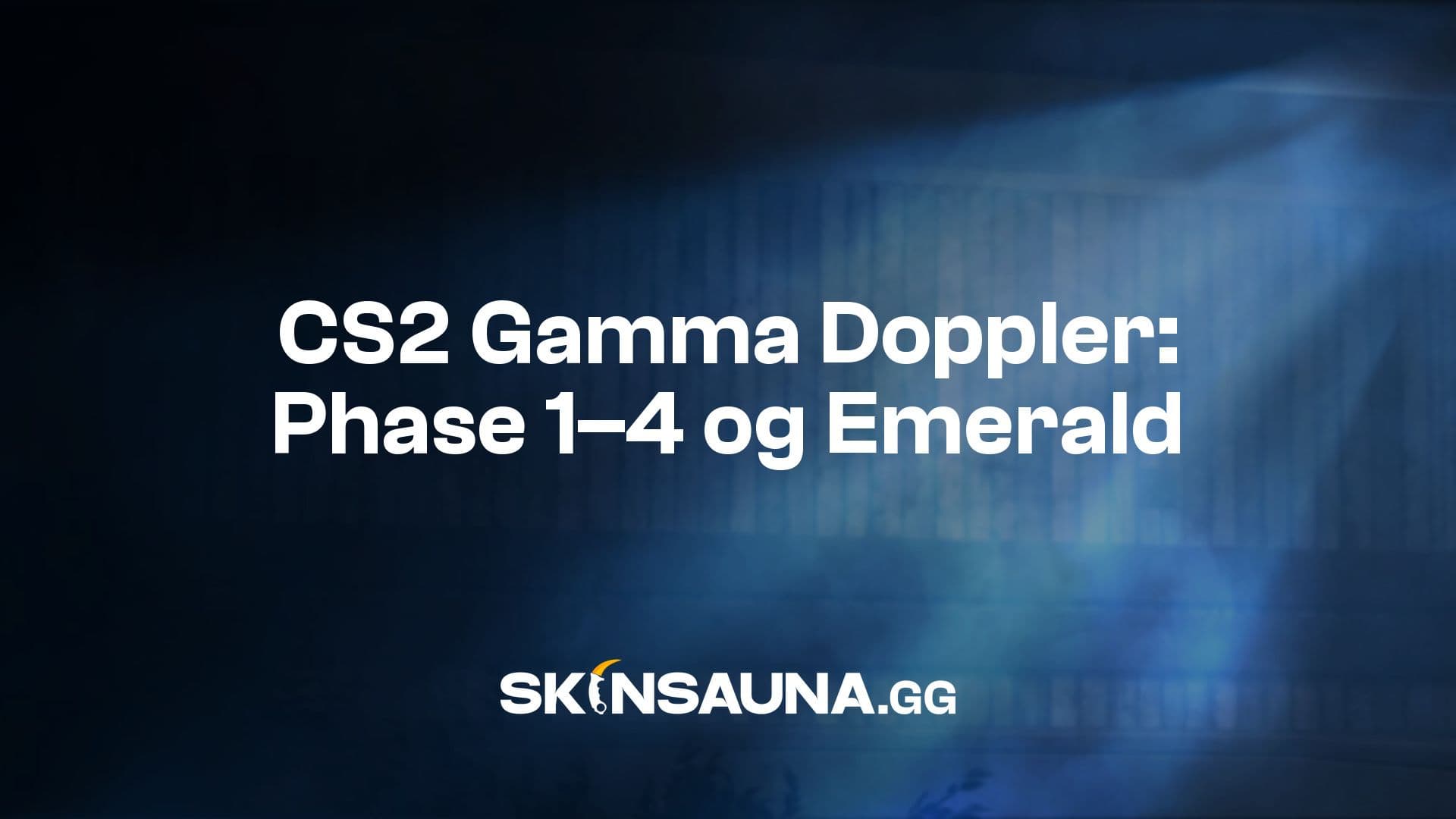 Fem M9 Bayonet Gamma Doppler-knive side om side: Phase 1–4 og Emerald