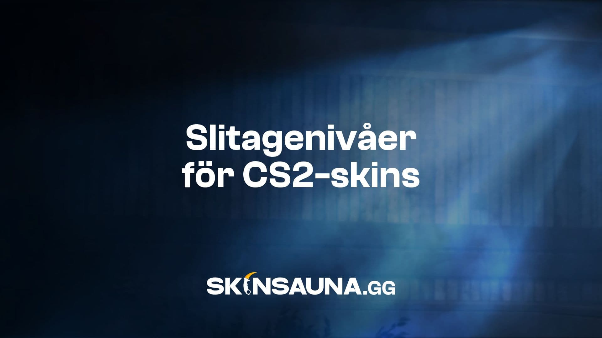 Fem likadana CS2-skins i olika skick, från Factory New till Battle-Scarred