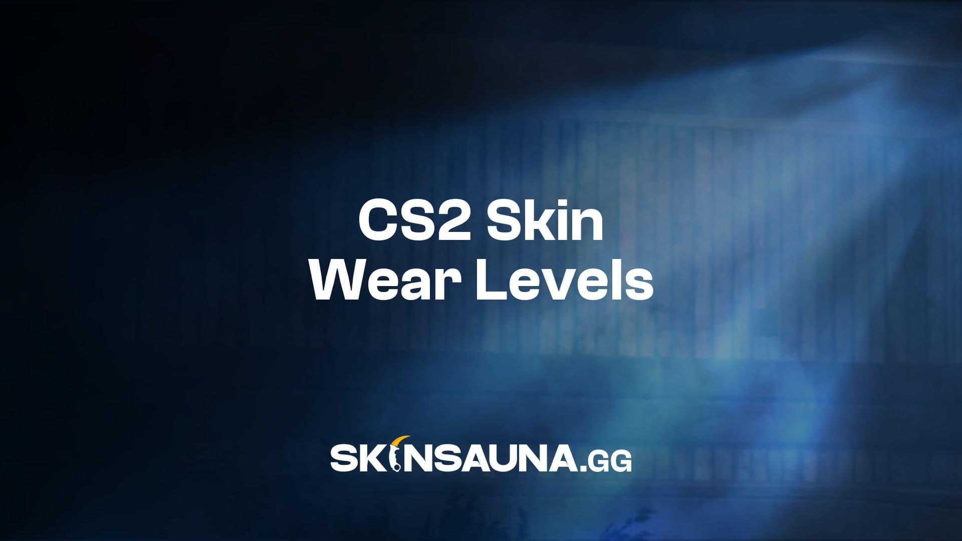 Five identical CS2 skins in different wear levels from Factory New to Battle-Scarred