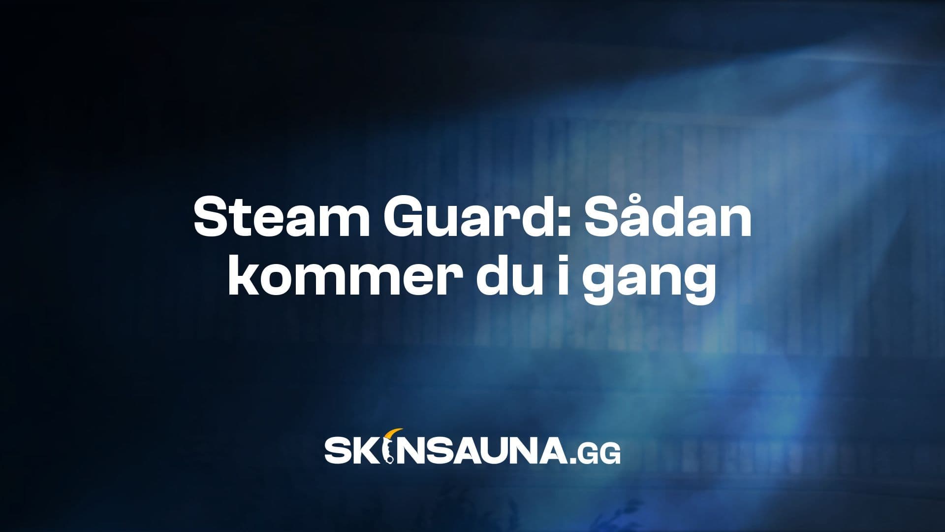 Åbn Steam Guard Mobile Authenticator på din telefon for at aktivere beskyttelse af din Steam-konto